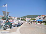 Boulevard oude haven Skiathos-stad foto 2